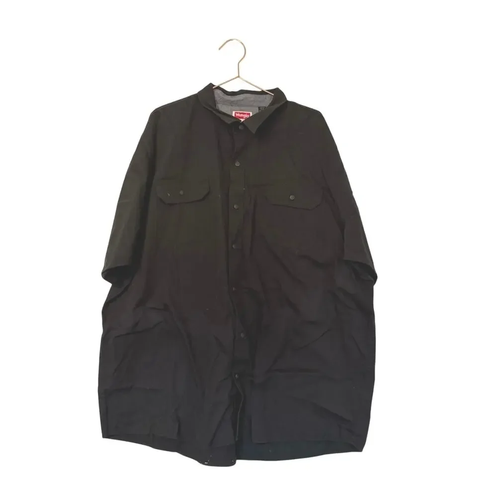 Wrangler Black cotton Shirt for Men